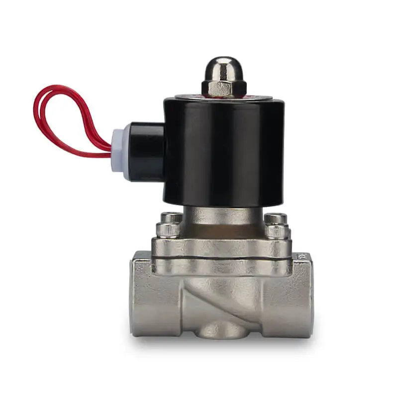 Kepler 2S series 2 way direct acting stainless steel oil air water solenoid valve 2S350-35