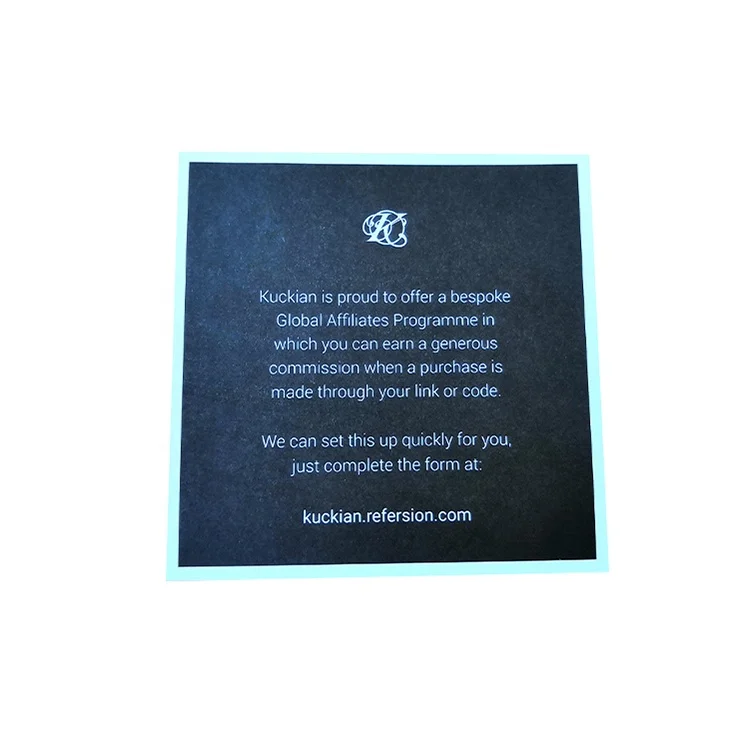 C-5 Luxury paper card custom printing gold foil logo certificate thank you cards gift paper card