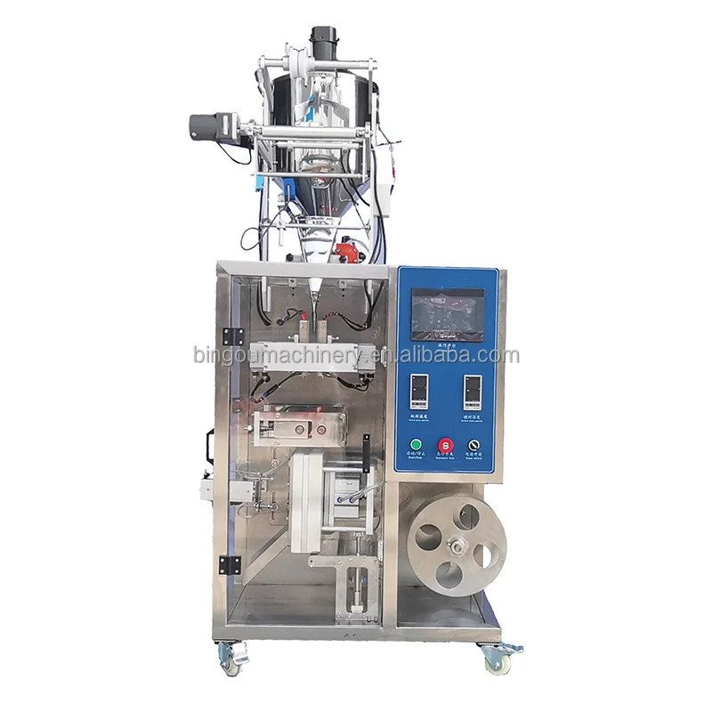 Most Popular Full Automatic Liquid Sachet Packing Machine Irregular Shaped Bags Form Fill Seal Aluminum Foil Packaging Machine