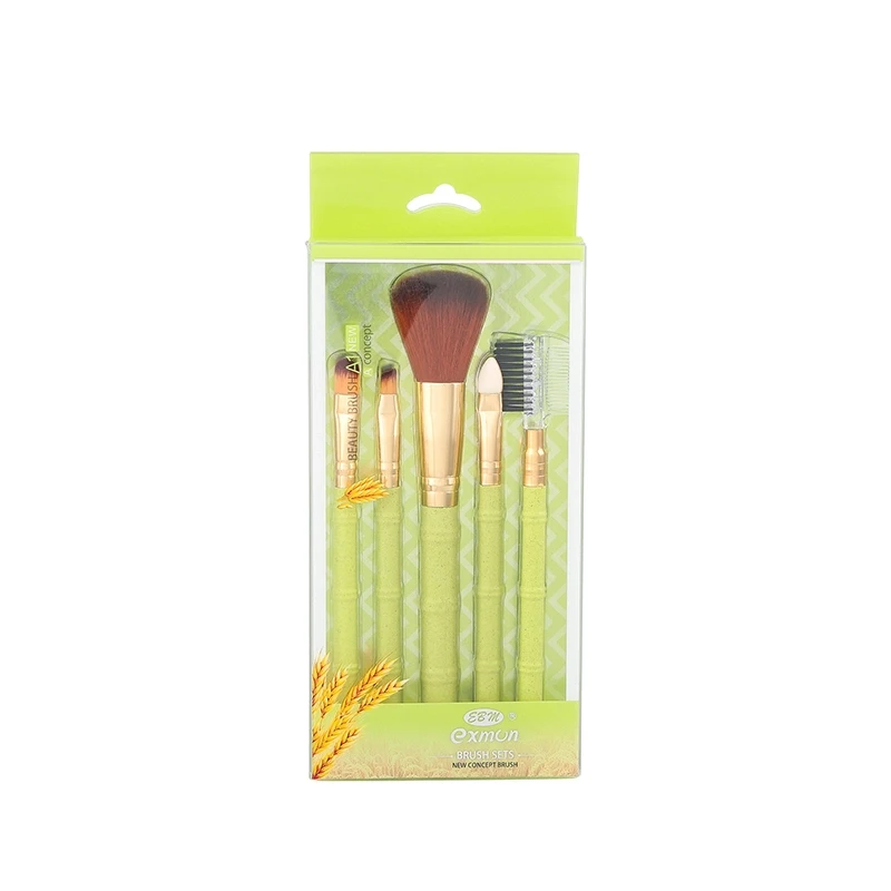 
Professional 5pcs high quality makeup brush sets ladies make up brush set 