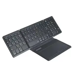 Yapears 2023 New Design Foldable Keypad Wireless Blue Tooth Touchpad Keyboard For IOS Android Fit For Ipad Mac Tablet