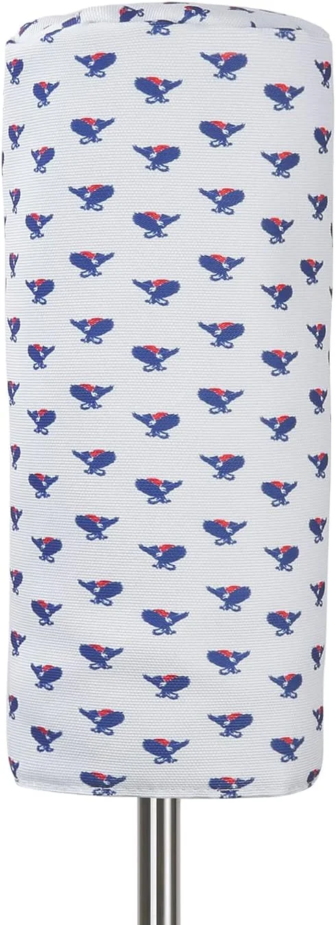 Custom made logo Nylon driver headcover barrel shape tube style personalized custom golf 460cc driver FW wood hybrid head covers