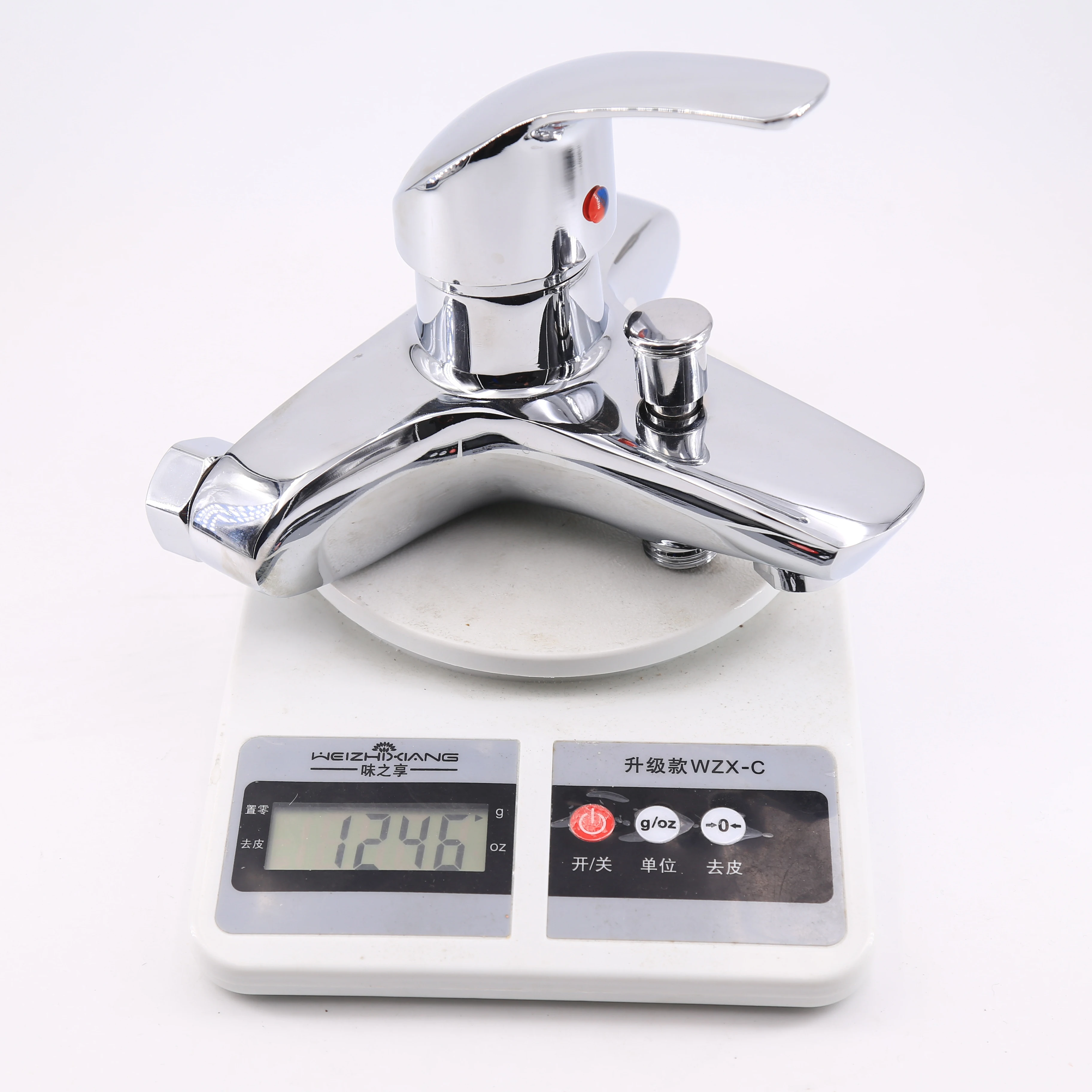 Bath Mixer Taps Bathroom Classic Wall Mounted Multifunction Zinc Faucet Bathtub