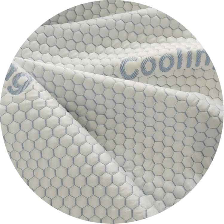 New designed breathable mattress fabric resistant to UV radiation knit Cooling Pe Fabric For Bedding