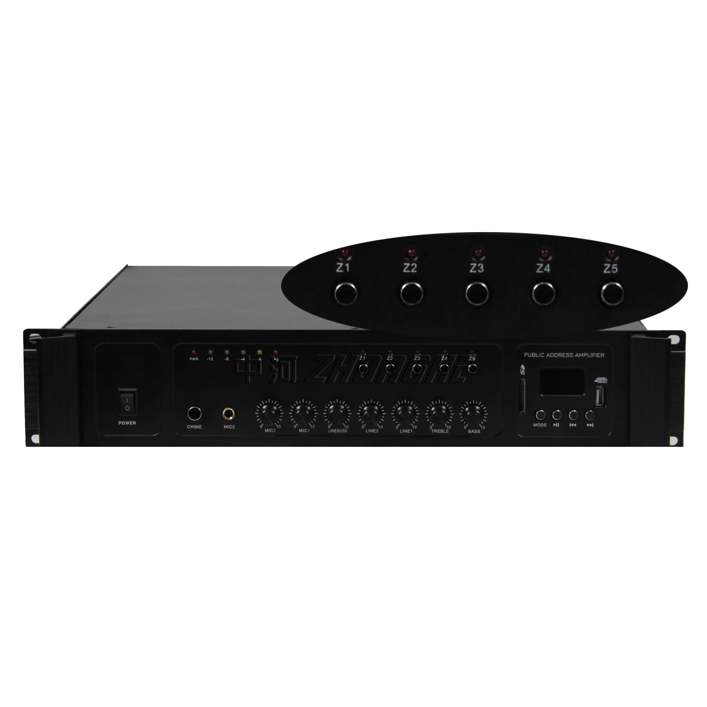 Hot selling professional stereo full range audio power amplifier for pa system