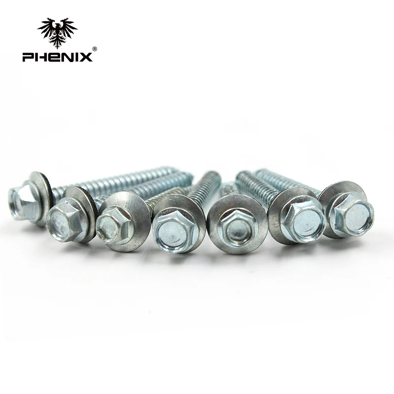 Self-Drilling Screws Washer Hex Head Self Drilling Roofing Screw Galvanized Self Drilling Screws