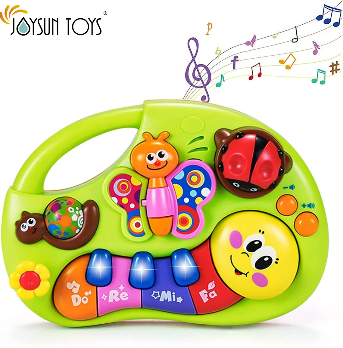 Musical Toys Spin Activity Learning Interactive Infant Toddler Kids Newborn Toys for 1 Year Old Girl Boy