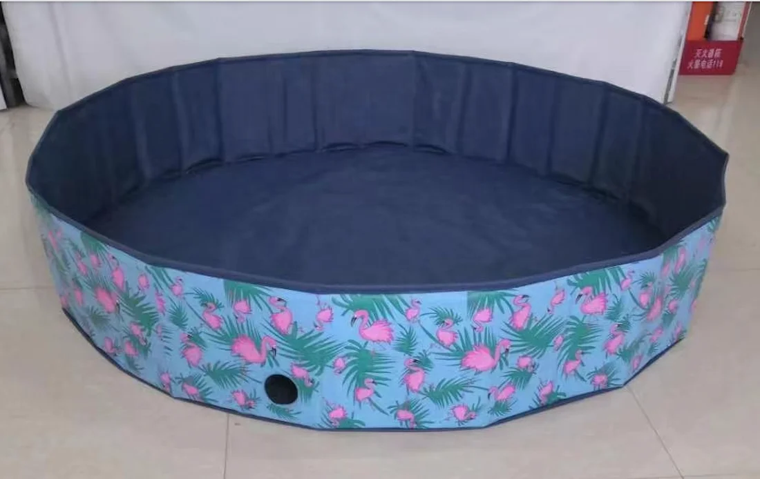 Hot Sale Dog Pet Swimming Pool 120cm Dog Pool Portable Foldable Kiddie Pool For Kids Bathing Tub For Animals