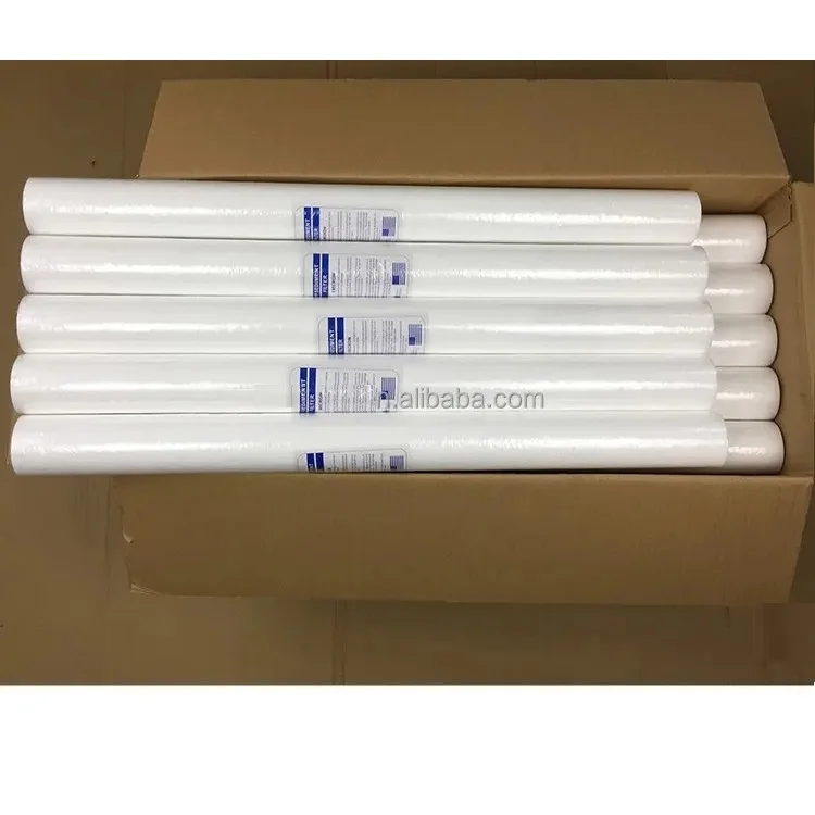 CE 5 Micron PP Sediment Filter 40 Inch OD63*ID28*L1016MM Polypropylene Melt Blown PP Spun Cartridge Filter for water RO system