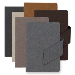 Custom Logo Printed Multifunction Pu Cover A5 Size Wood Free Paper Business Notebook For Gift