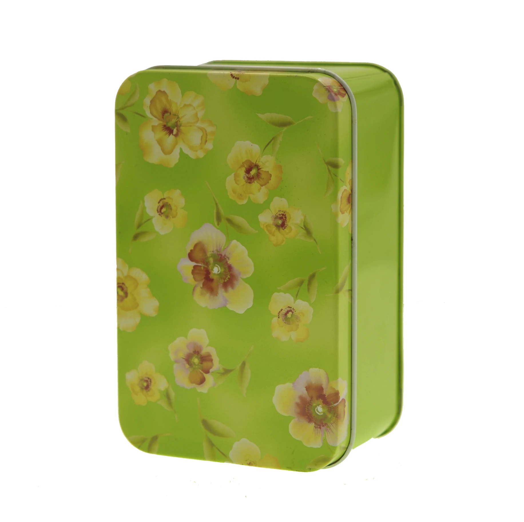 Контейнер для упаковки пищевых продуктов, Металлическая Прямоугольная форма, пустая жестяная коробка для тортов