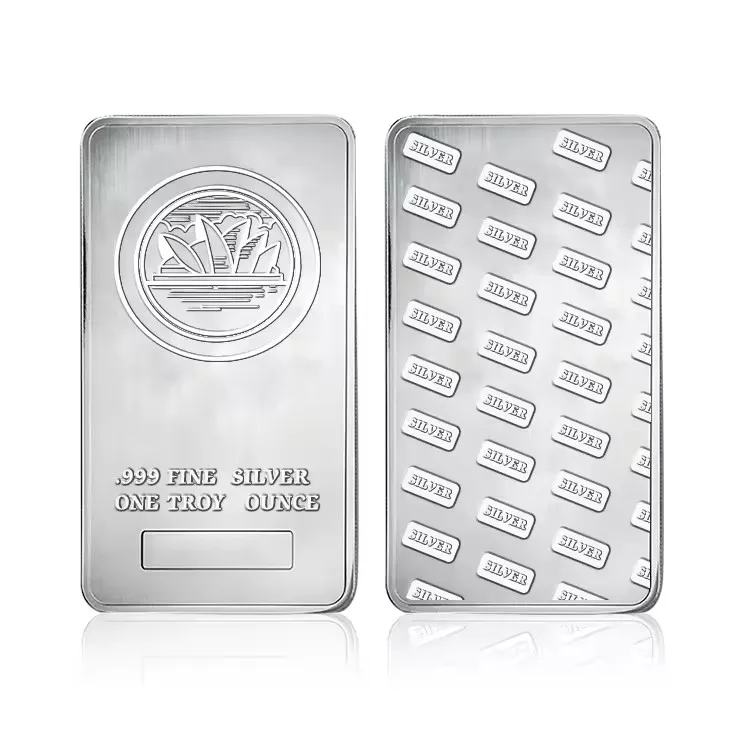 Китайский большой завод, хорошая цена, австралийский сувенирный металлический Серебряный слиток для коллекции