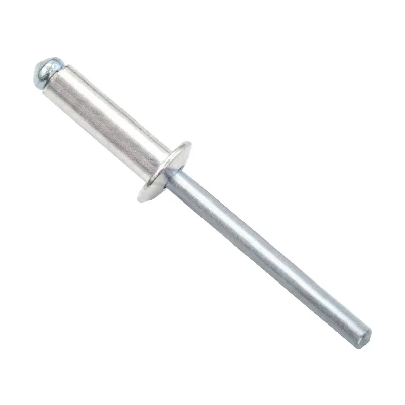 SCREWS MADE OF ALLOY STEEL M 6 X 1.0 BLIND RIVET NUT, HEX BODY REDUCED HEAD OPEN END STEEL ZINC PLATED