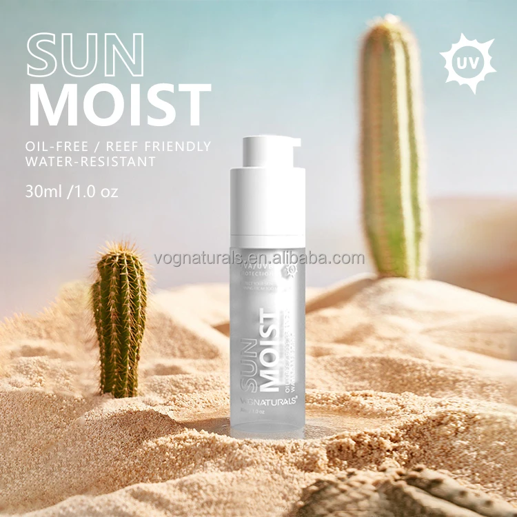 Private Label Coconuts Sunscreen Spf 50 Moisturizing Sun Moist Natural UV Sunscreen Cream