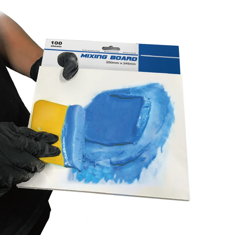 Multi-Layered Mixing Palette Board Disposable Paper Mixing Board