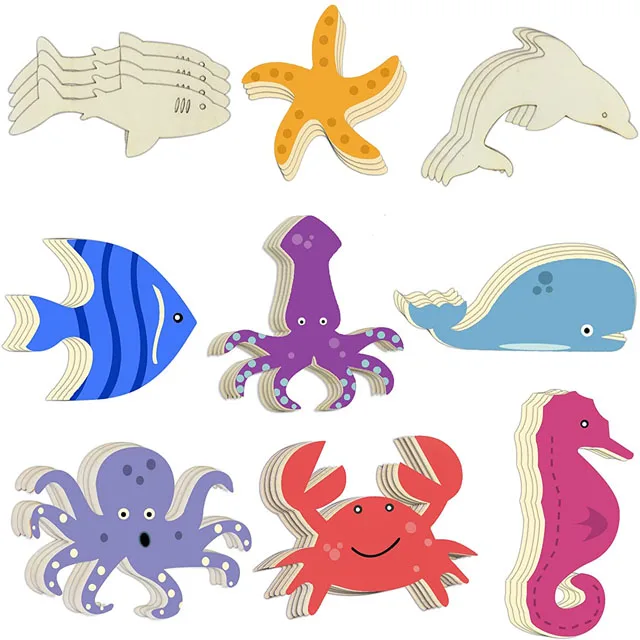 2022 Wooden Pumpkin Decoration Halloween Decorations Hanging Halloween Wooden Craft Products Para Halloween