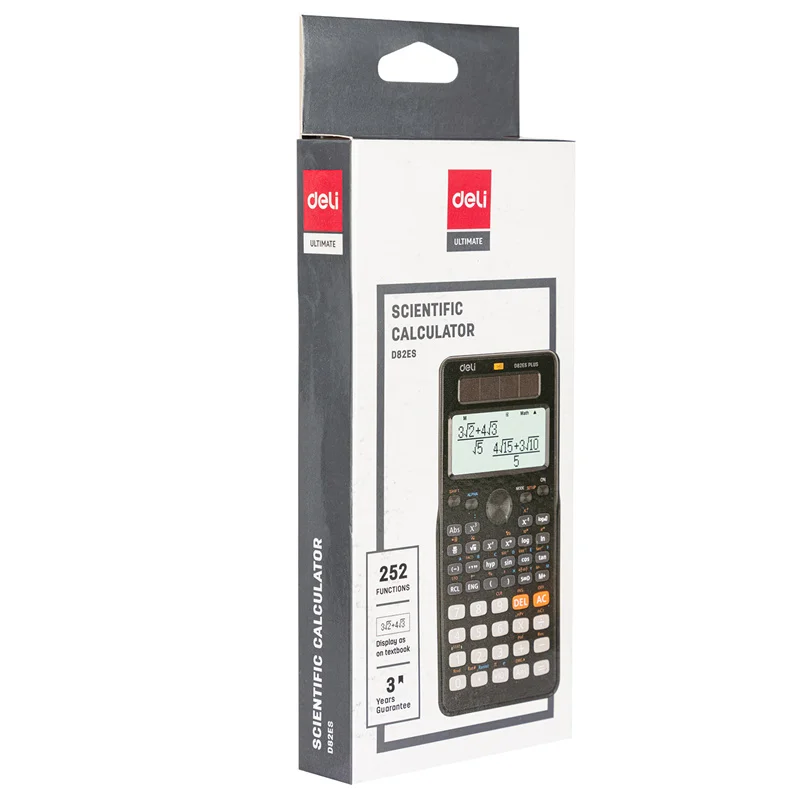 Deli ED82ES # научный калькулятор 252F-textbook