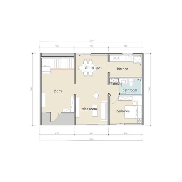 Original Factory Mobile House Hotel Modular Container Home 3 Bedroom Villa