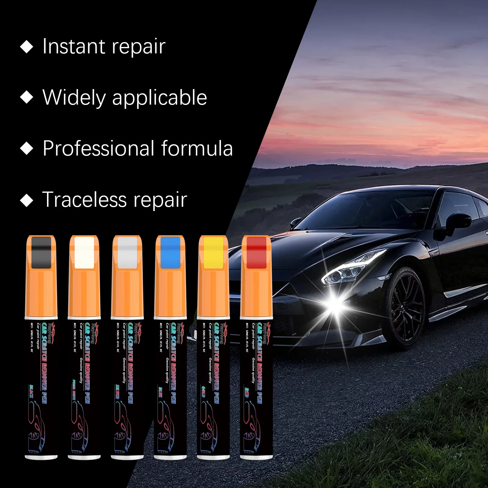 Rayhong High Quality Car Care Paint Repair Maintenance Refurbishment Car Scratch Repair Pen