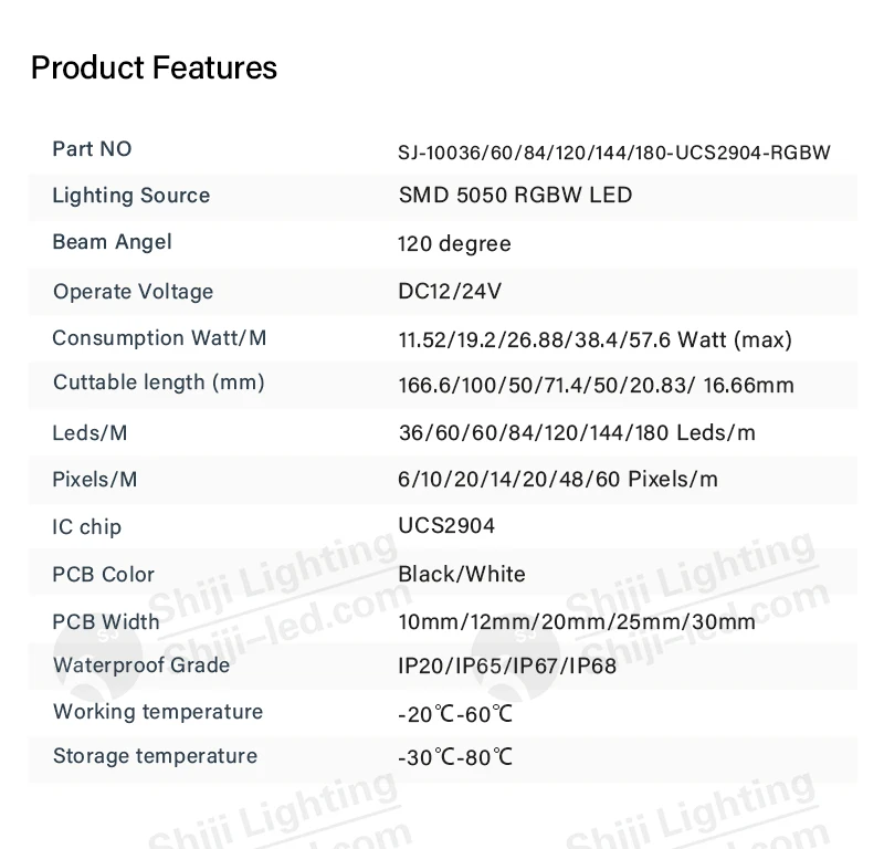 SHIJI UCS2904 RGBW (2)