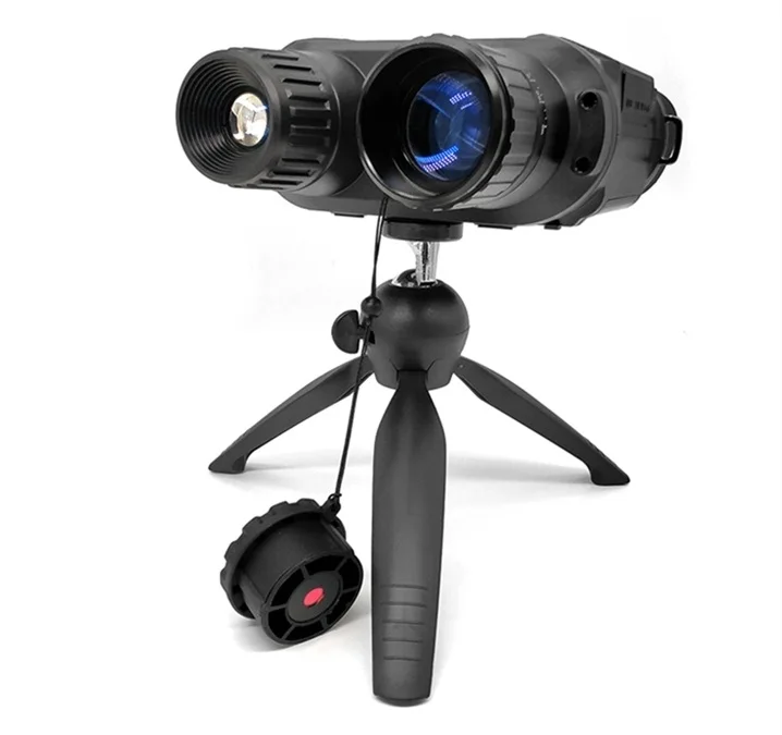  Sanhui NV400 Visão Noturna Binoculo Caca 7X фокус ИК 850nm 400 м дальность ночного видения камеры видео запись