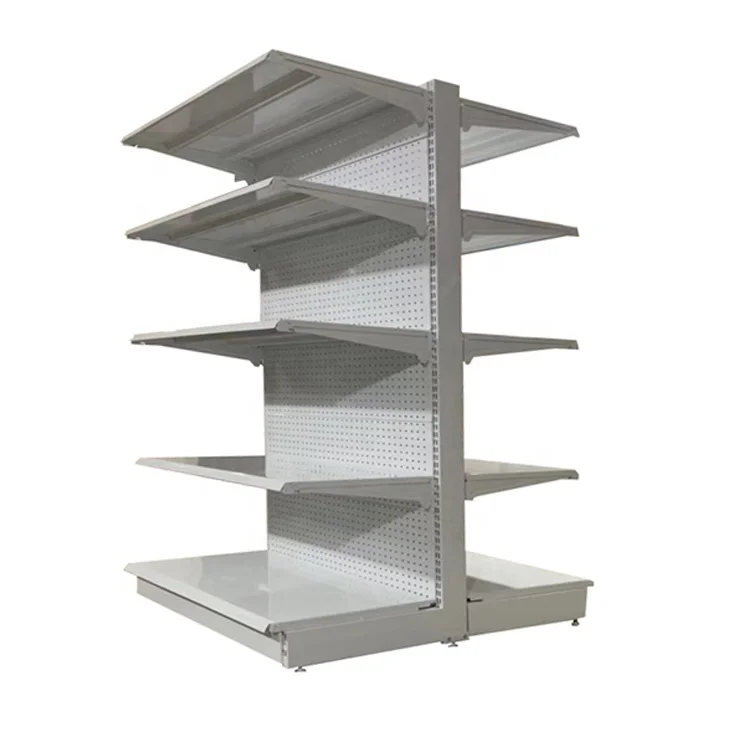 Customized Metallic Gondola Shelf Supermarket Shelf Wholesale Gondola Shelving