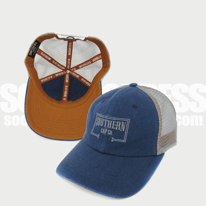 Custom quality trucker hat,3D embroidery Mesh Baseball Cap