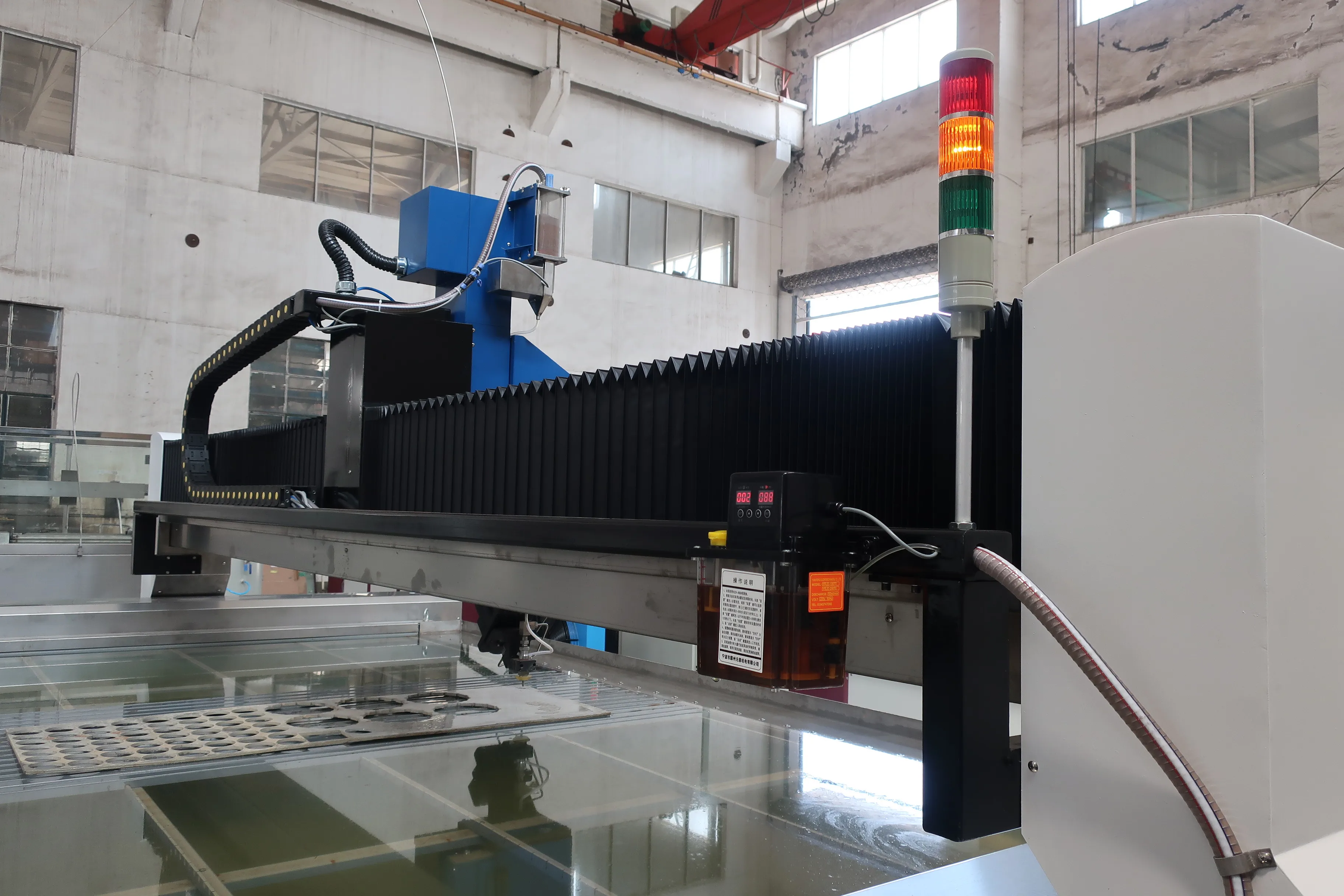 Accurl Small Stainless Steel Waterjet Cutting Machine Size