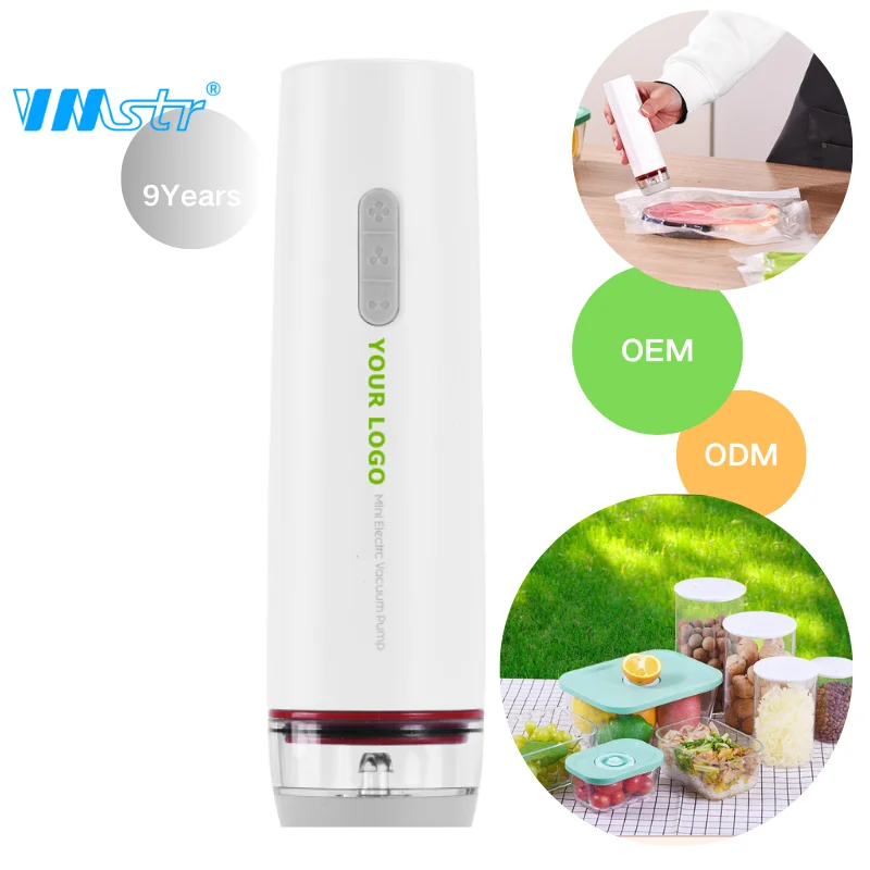 VMSTR factory Hight-quality three gear portable electric small size vacuum pump camping use China factory for vacuum container