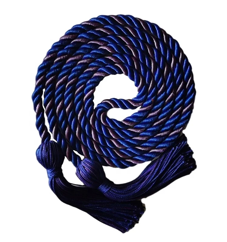 
RoyalBlue/Лесной Зеленый многоцветный Выпускной Honor Cord 