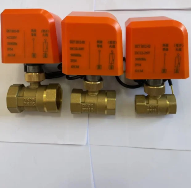 DN15 PN 16 программируемый клапан управления водой Электронный моторизованный латунный шаровой 220 В с приводом