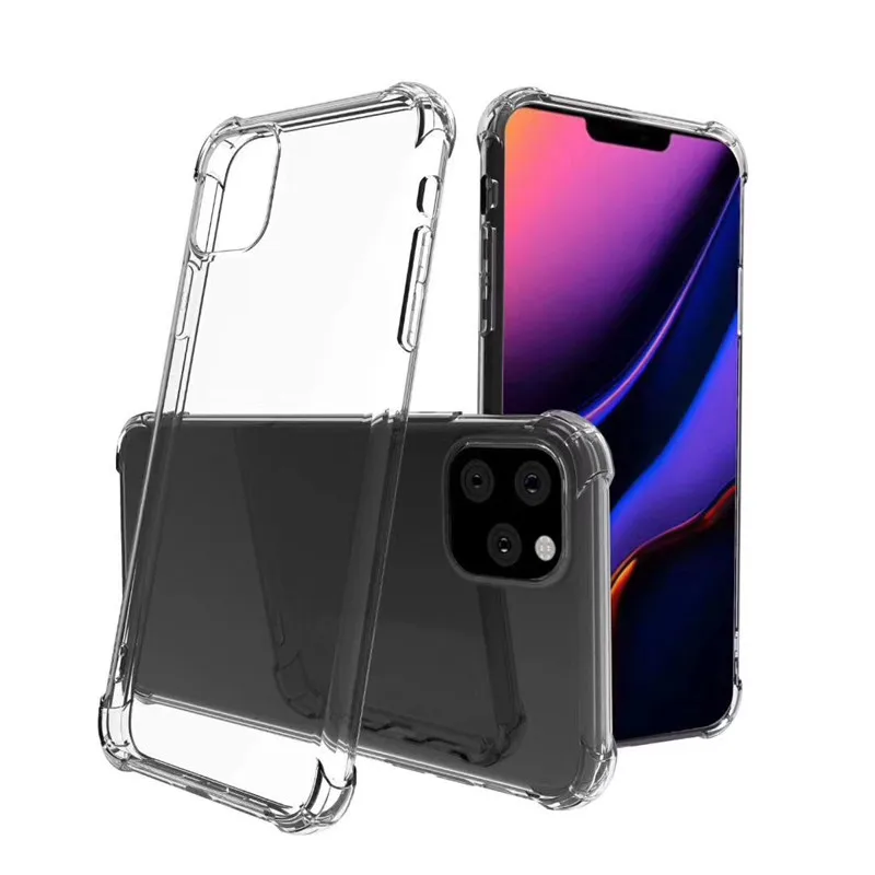  Чехол для мобильного телефона iPhone 12 Pro Max прозрачные аксессуары из ТПУ Oem Прозрачный