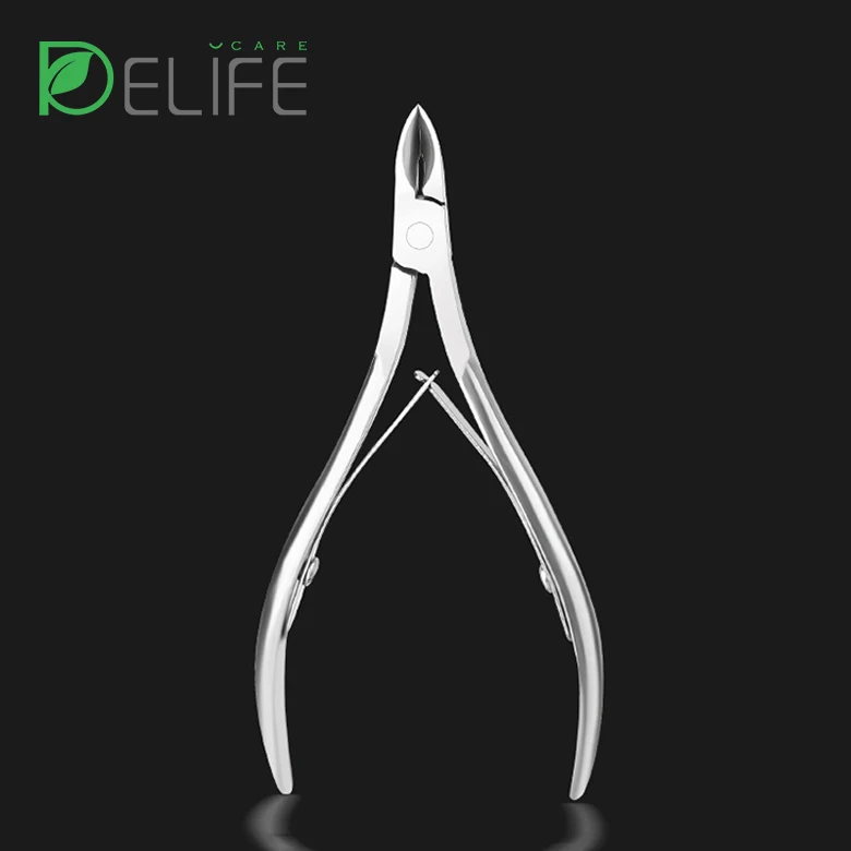 Newest Stainless Steel Manicure Tool Dead Skin Removal Dead Skin Scissors Nail Clippers Professional Portable Nail Art Tool