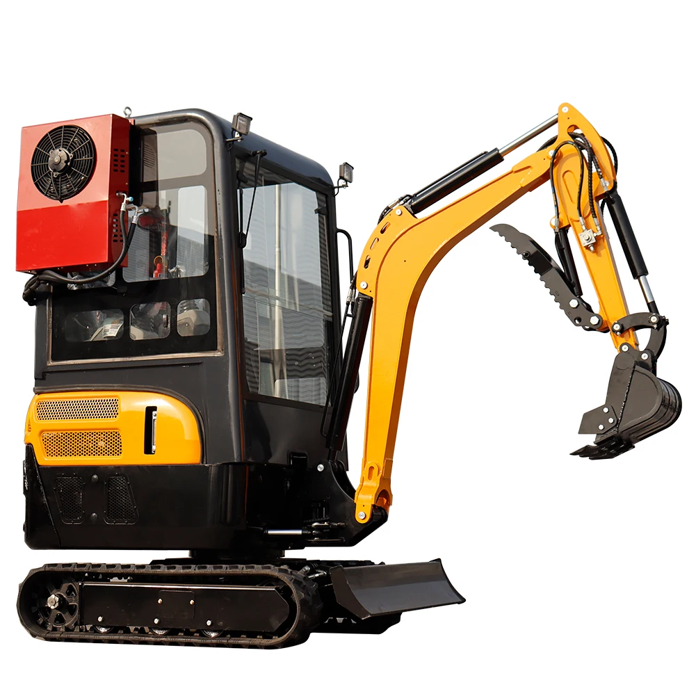 Мини-экскаватор minibagger 1 тонна с кондиционером