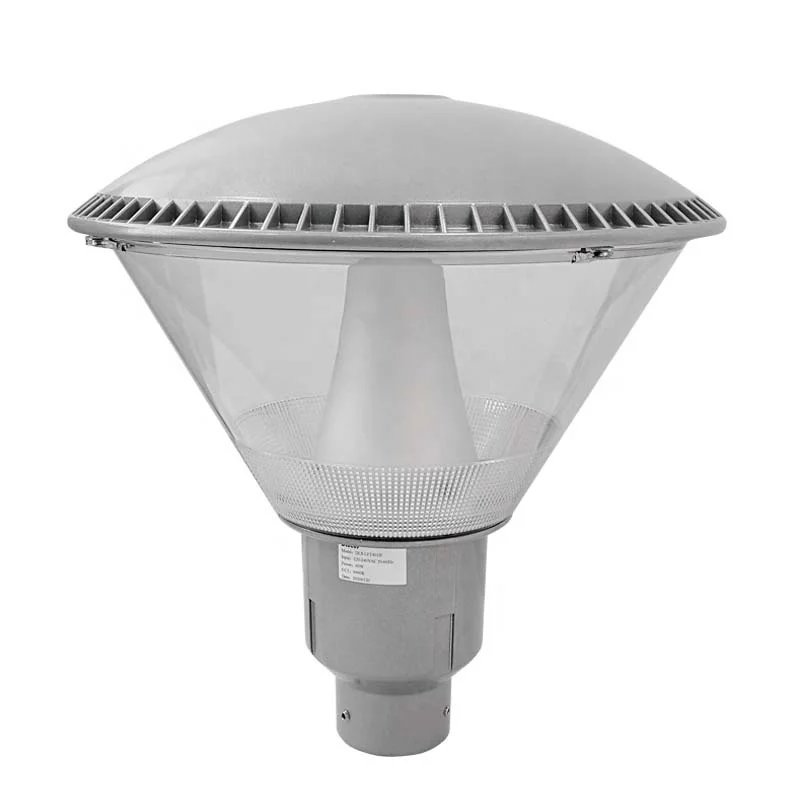 IP66 CE cast aluminum led post top fixture in garden park light 50W