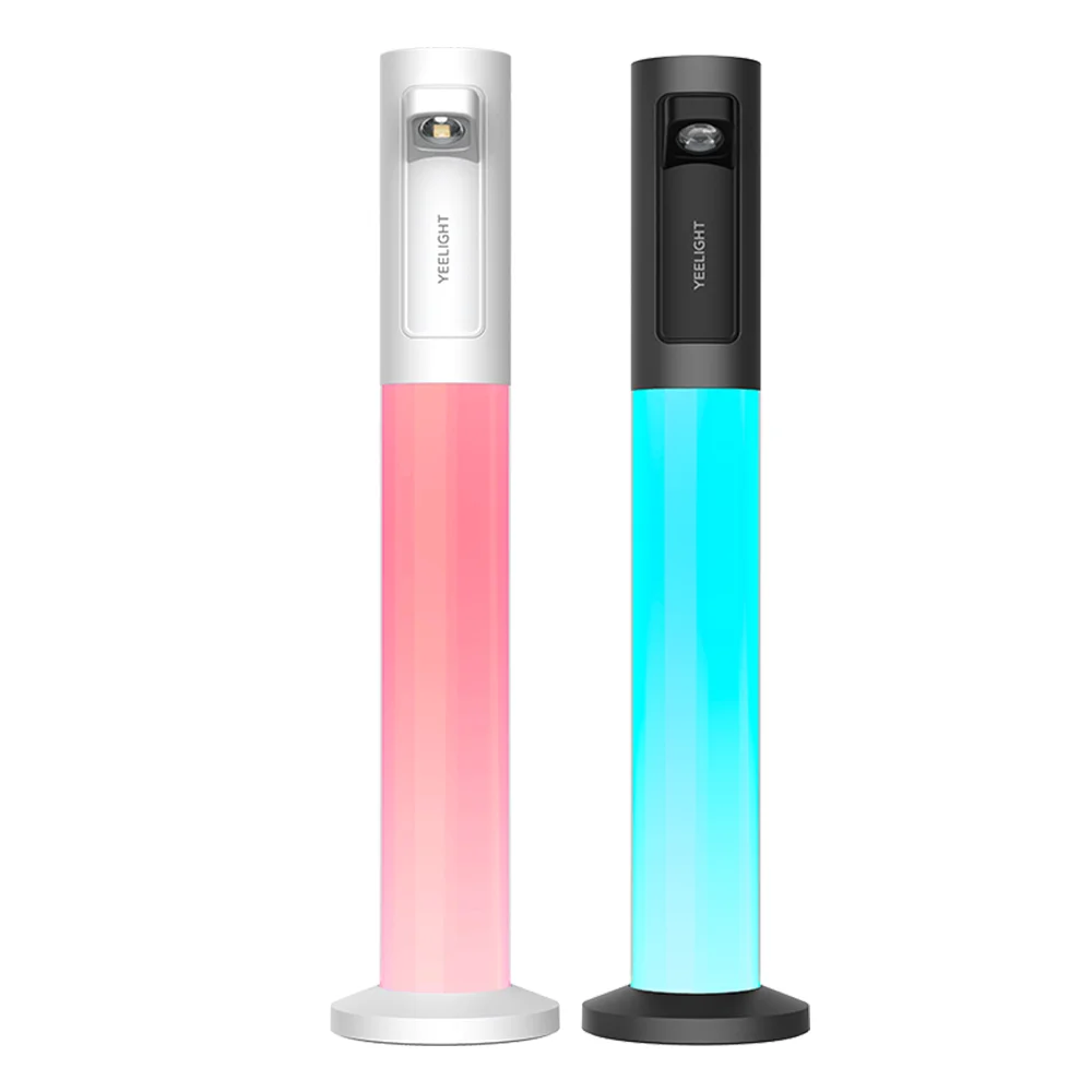 YEELIGHT xiaomi LED Desk Lamp rechargeable table lamp RGB Ambiance lighting touch control Type-C charging desk light