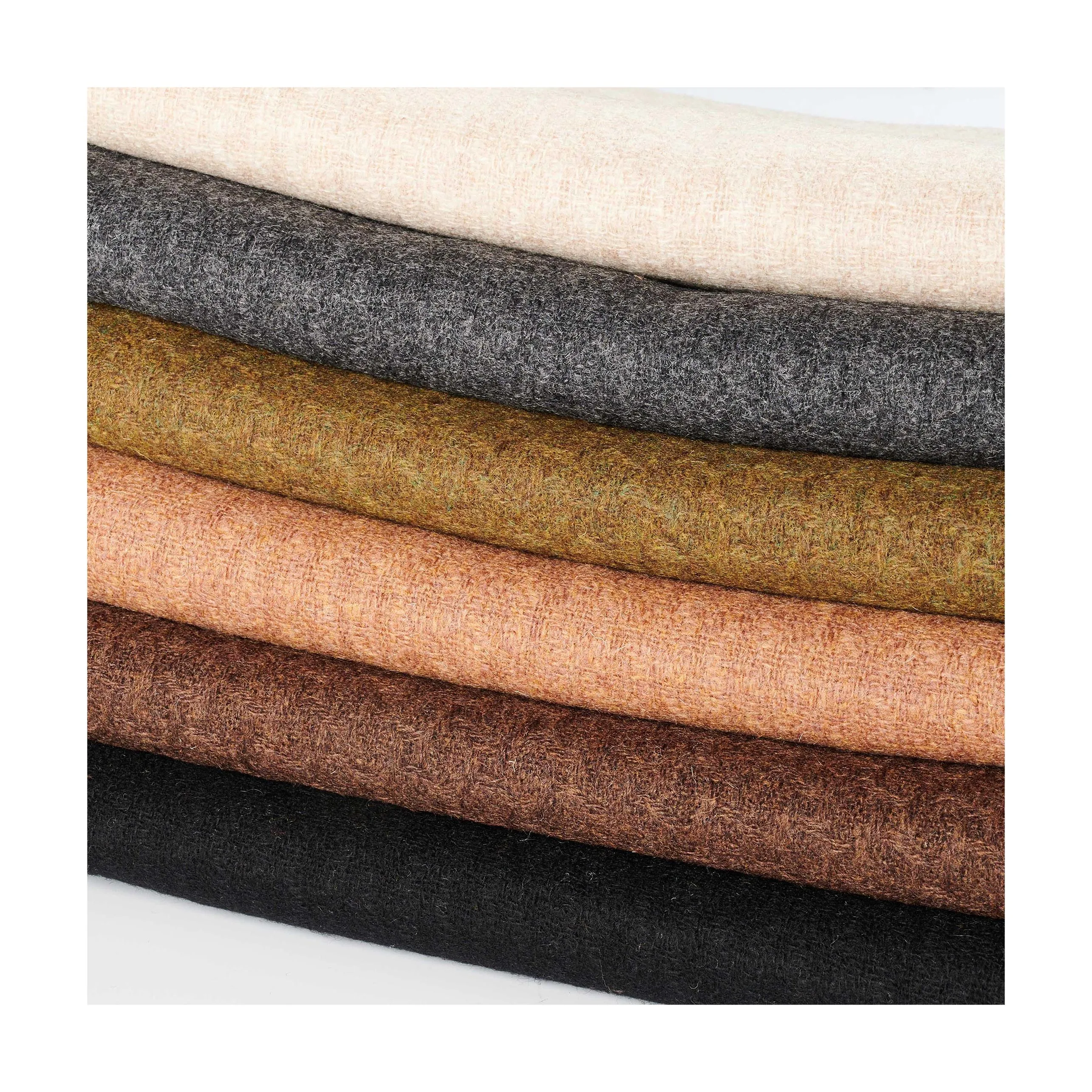 Hot-Selling Products 100% Wool 320 Gsm Tweed Fabric For Coat