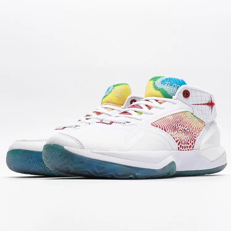 Оптовая продажа, оригинальная брендовая амортизирующая Нескользящая мужская спортивная обувь, модная дышащая мужская Баскетбольная обувь