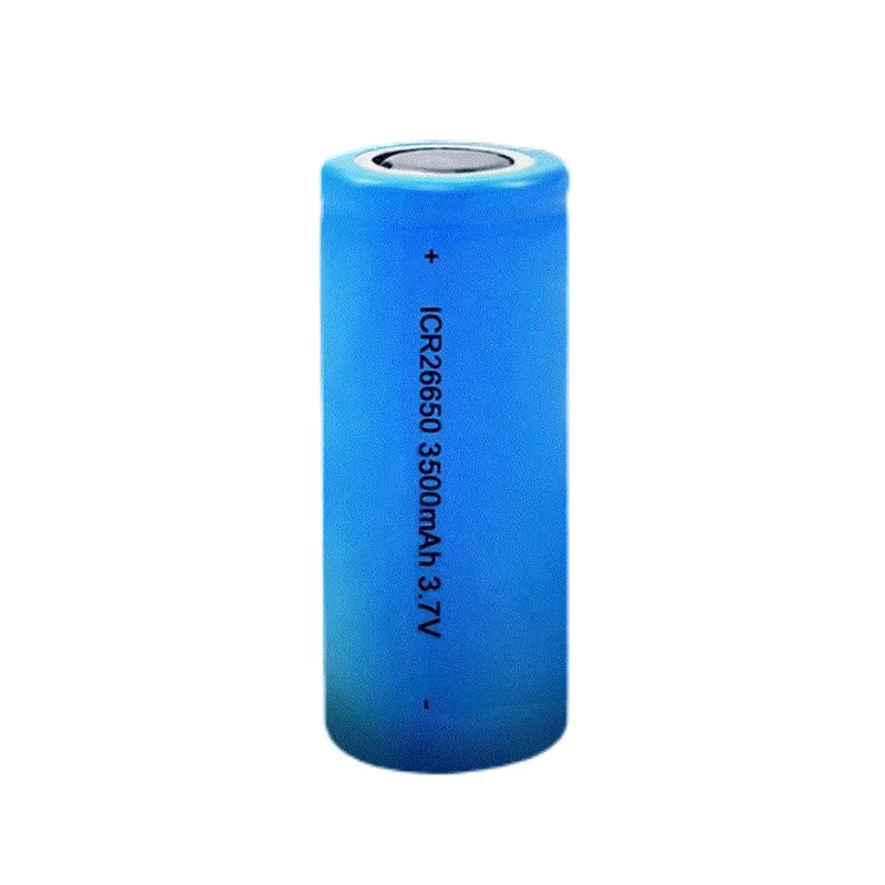 26650 5000mAh High Capacity Lithium Battery 3.7V Full Capacity Cell Strong Light Flashlight Power Li-ion Battery