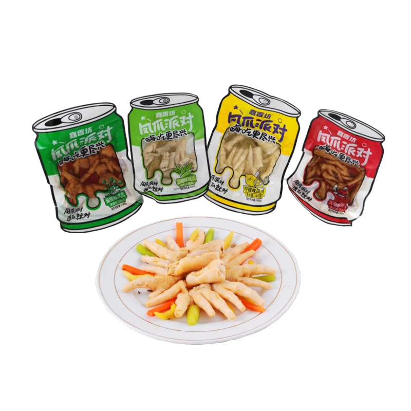 
Wholesale OEM ODM Chinese Spicy Pickled Peppers Chicken Feet 