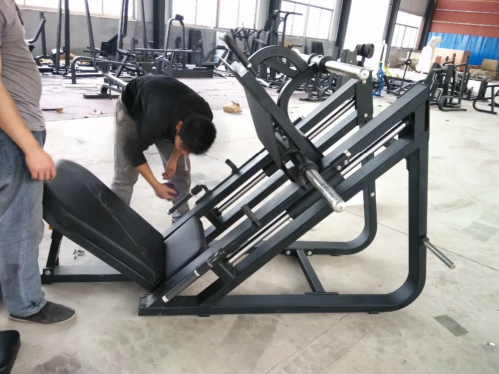 Factory price good quality sports machine gym use Leg Press&Hack squat