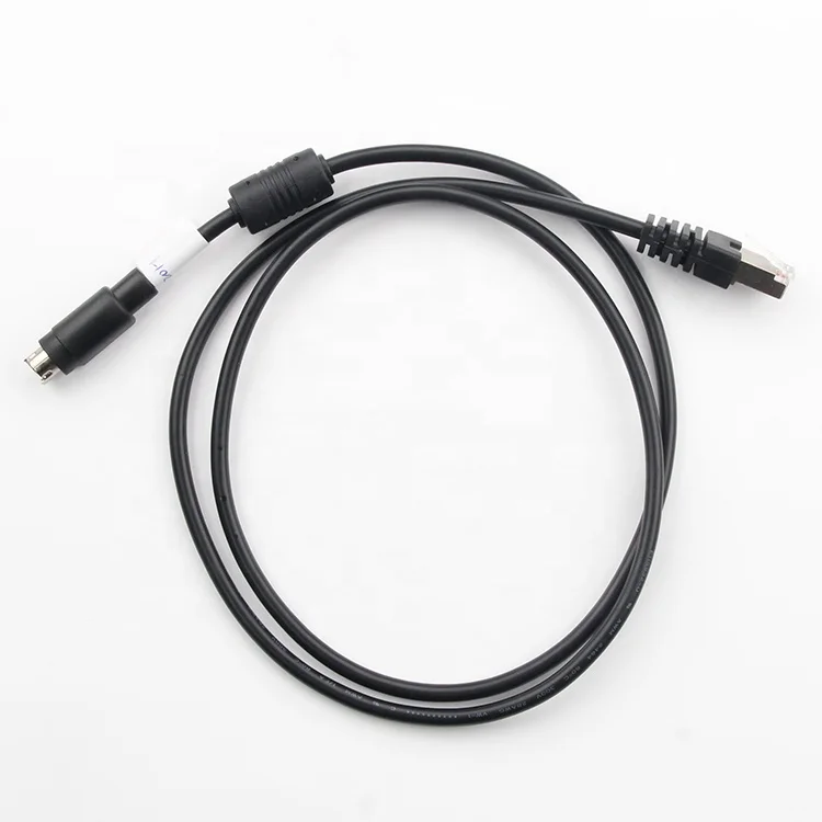 Кабель со штыревыми соединителями на обоих концах для подключения Rj45 до 8 Pin мини Din кабель мужского и женского пола Rj45 до 8 Pin мини Din соединительный кабель с разъемом кабеля