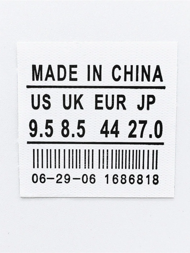 custom waterproof hot melting press Clothing Care Sport Shoe Tongue size Tpu Film adhesive Label tag for shoe