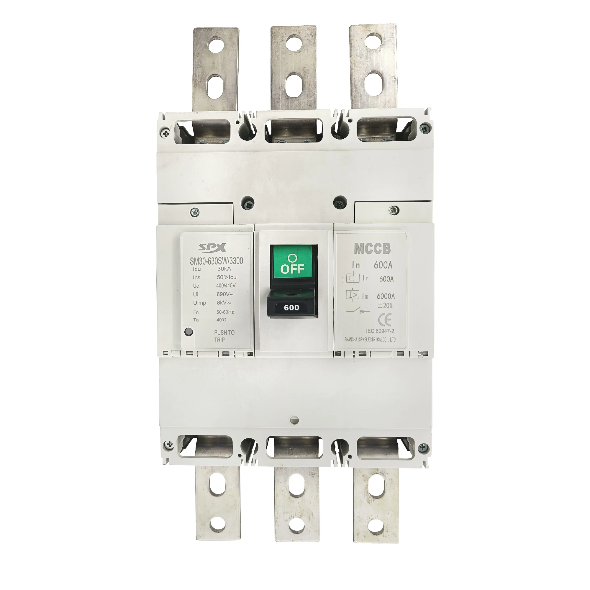 SPX SM300-1600S/3300 AC формованный Корпус 1000 Ампер автоматический выключатель mccb 3P 1000A