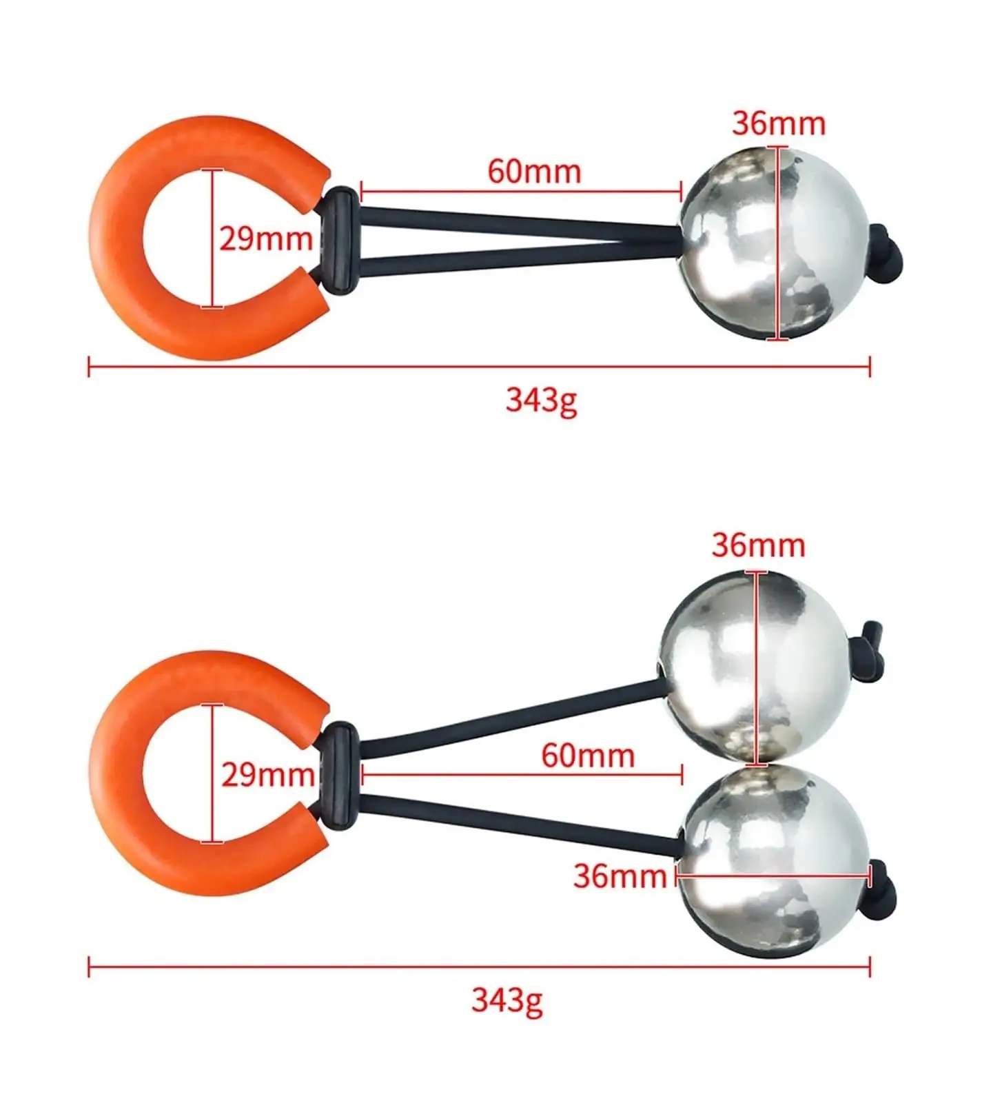 Penis Stretcher Device Adjustable Heavy Penis Extender Ball Metal Physical Penis Exercise Training Ball Sex Toy for Male