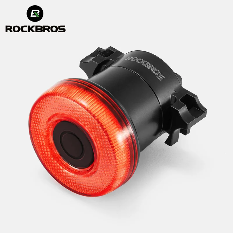 ROCKBROS USB Rechargeable LED Warning Light Safety Bike bicycle rear light usb tail turn light for bike