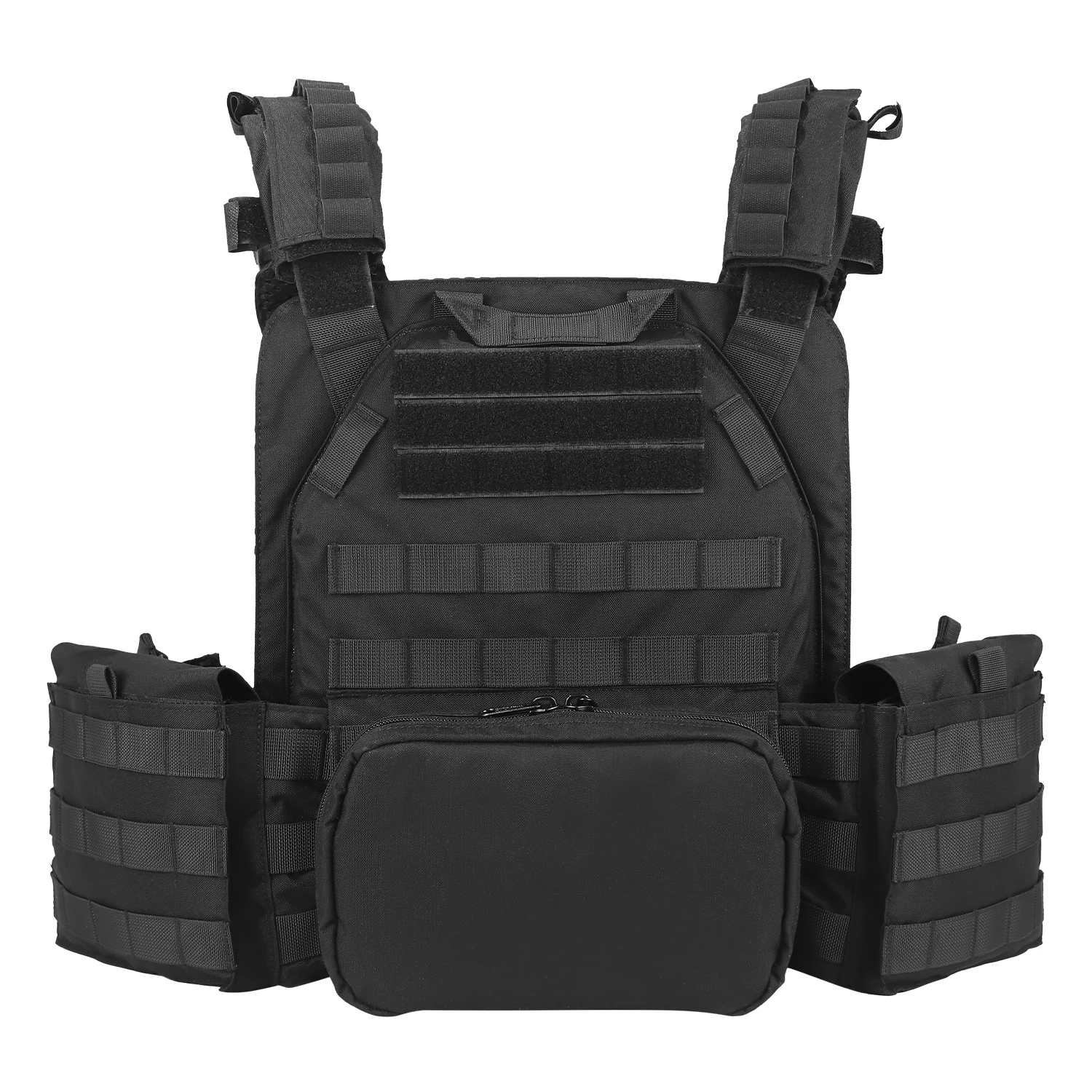 Wholesale Custom Soft Plate Carrier Outdoor Tactical Training Gear Combat Molle Vest Plate Carrier
