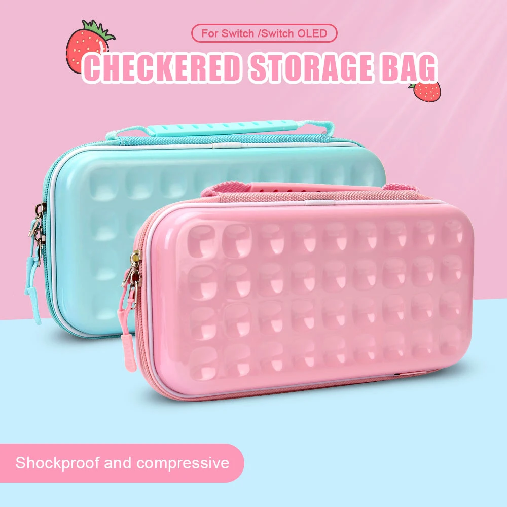 Новый роскошный жесткий чехол для Nintendo Switch Oled сумка для хранения аксессуаров для консоли NS Switch