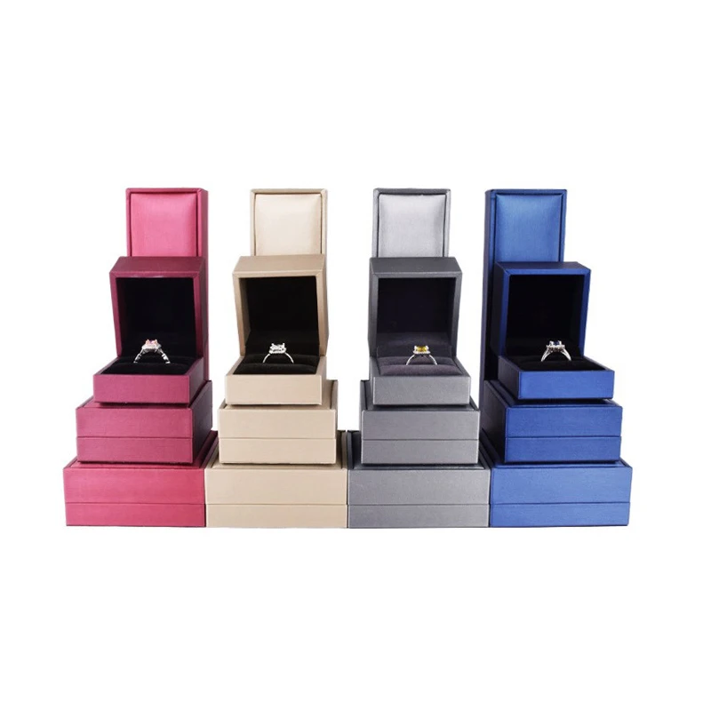 Wholesale PU Leather Jewelry Box for Women Customized Luxury Stylish and Functional Decorative Jewelry Box Organizer