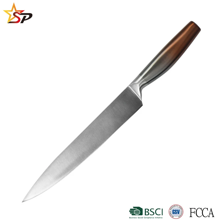 6pcs Stainless Steel Coated Hollow Handle Kitchen Knife Set